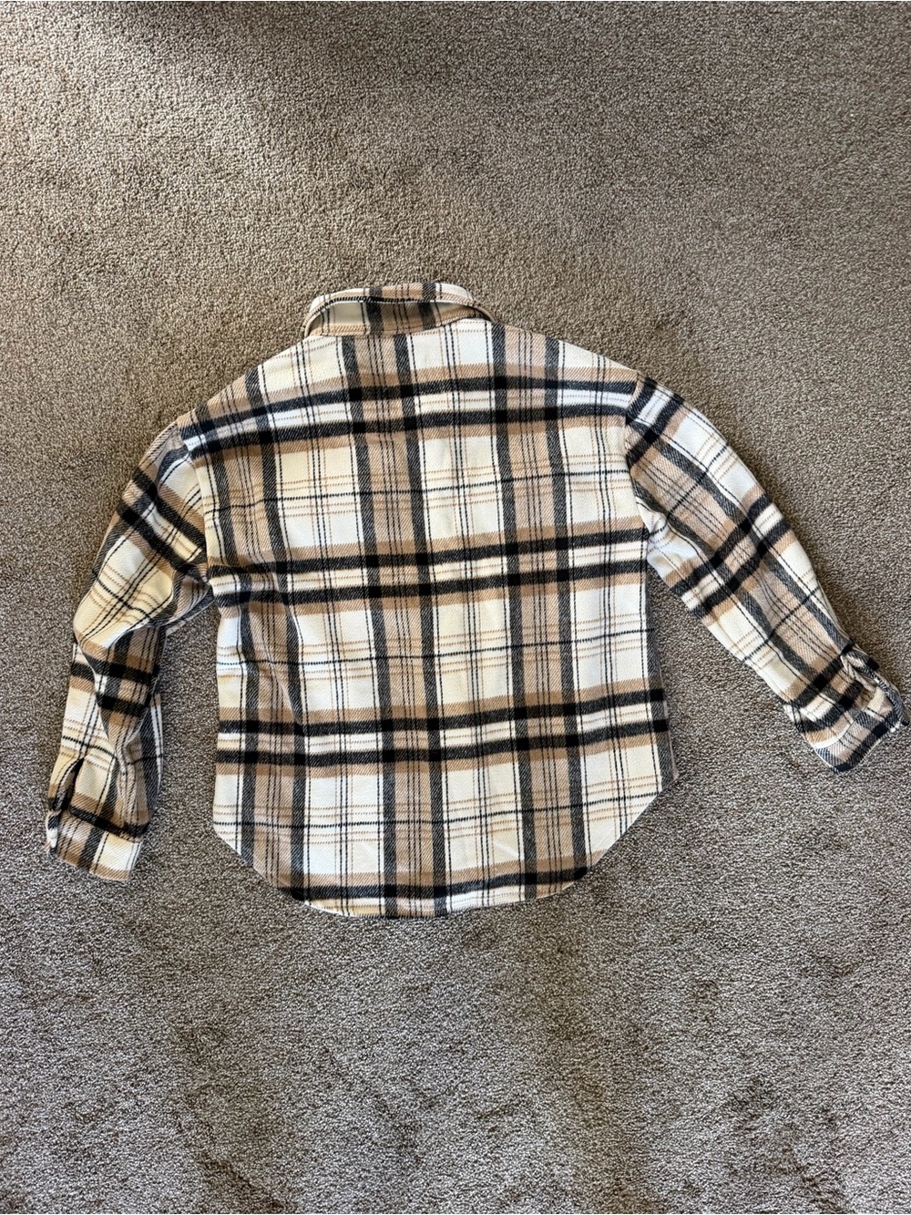 Love Tree Oversized Plaid Shacket - Picture 6 of 8